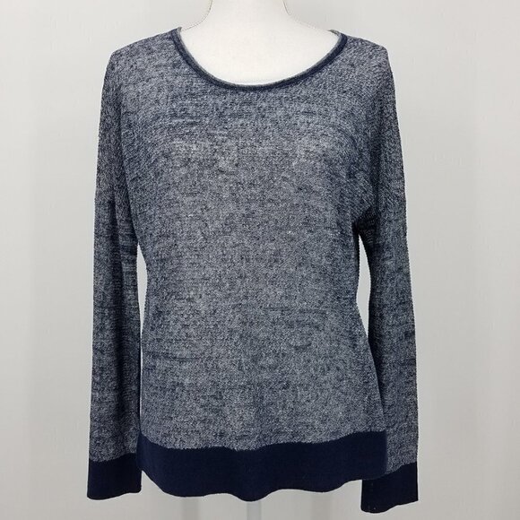 Rag & Bone Navy Blue Pullover Sweater - Picture 1 of 7